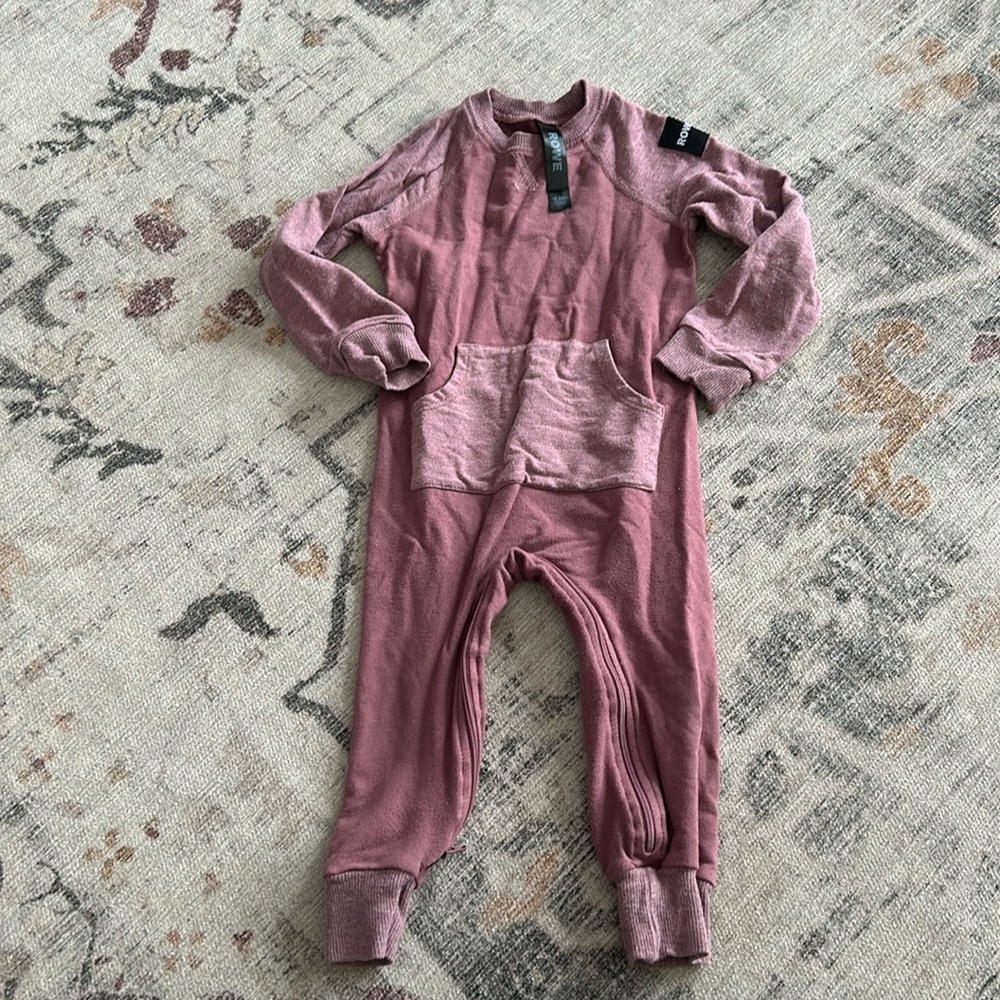 Rowe comfy zomper.  18-24 months